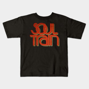 Retro Soul Train Color Kids T-Shirt